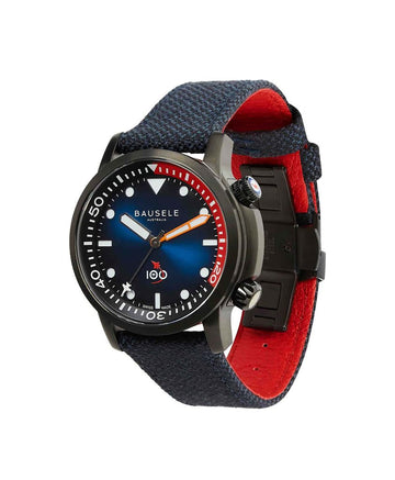 Bausele Aviator II - Blue - 42mm